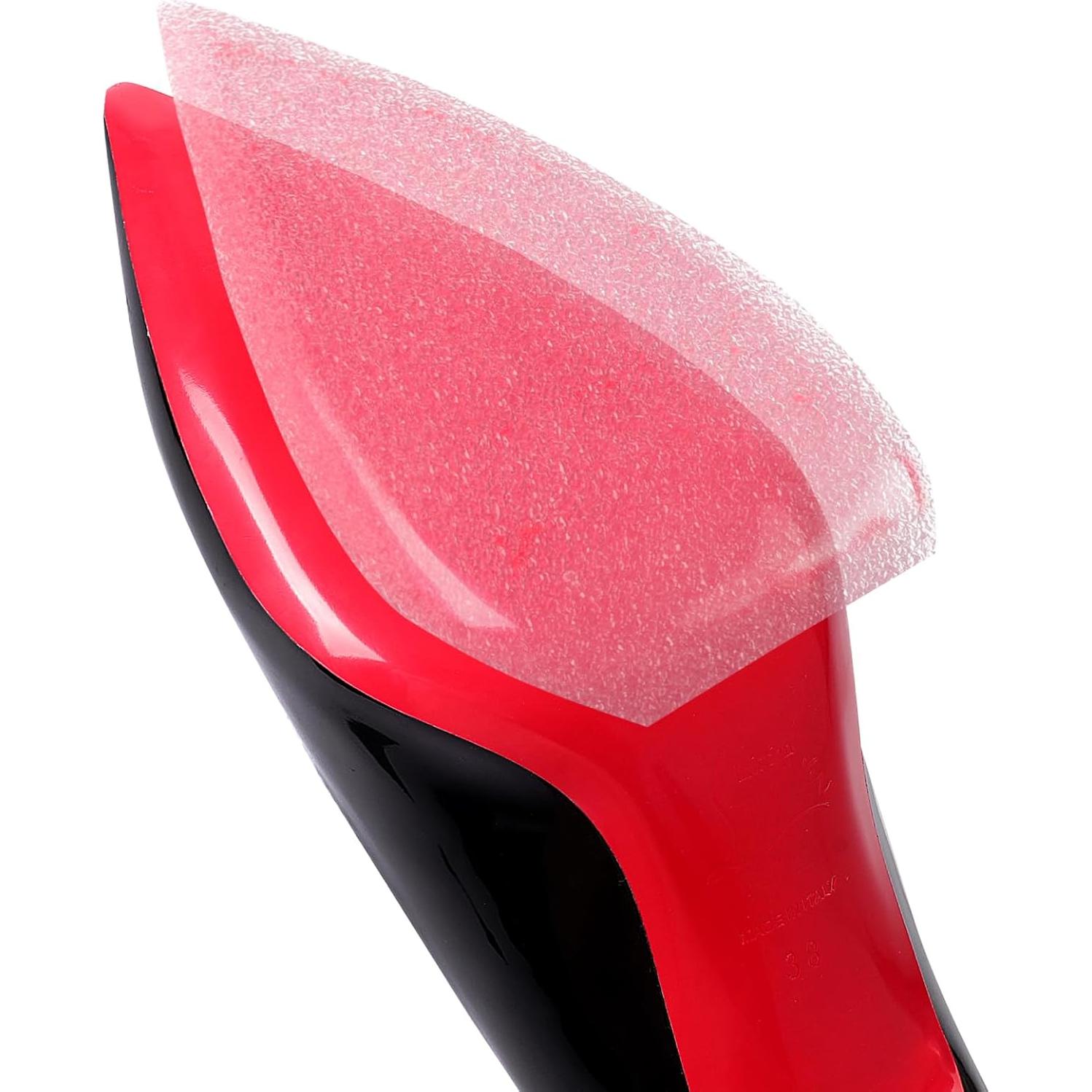 Protector de Suela de Zapato Ashoesert - Antideslizante Rojo