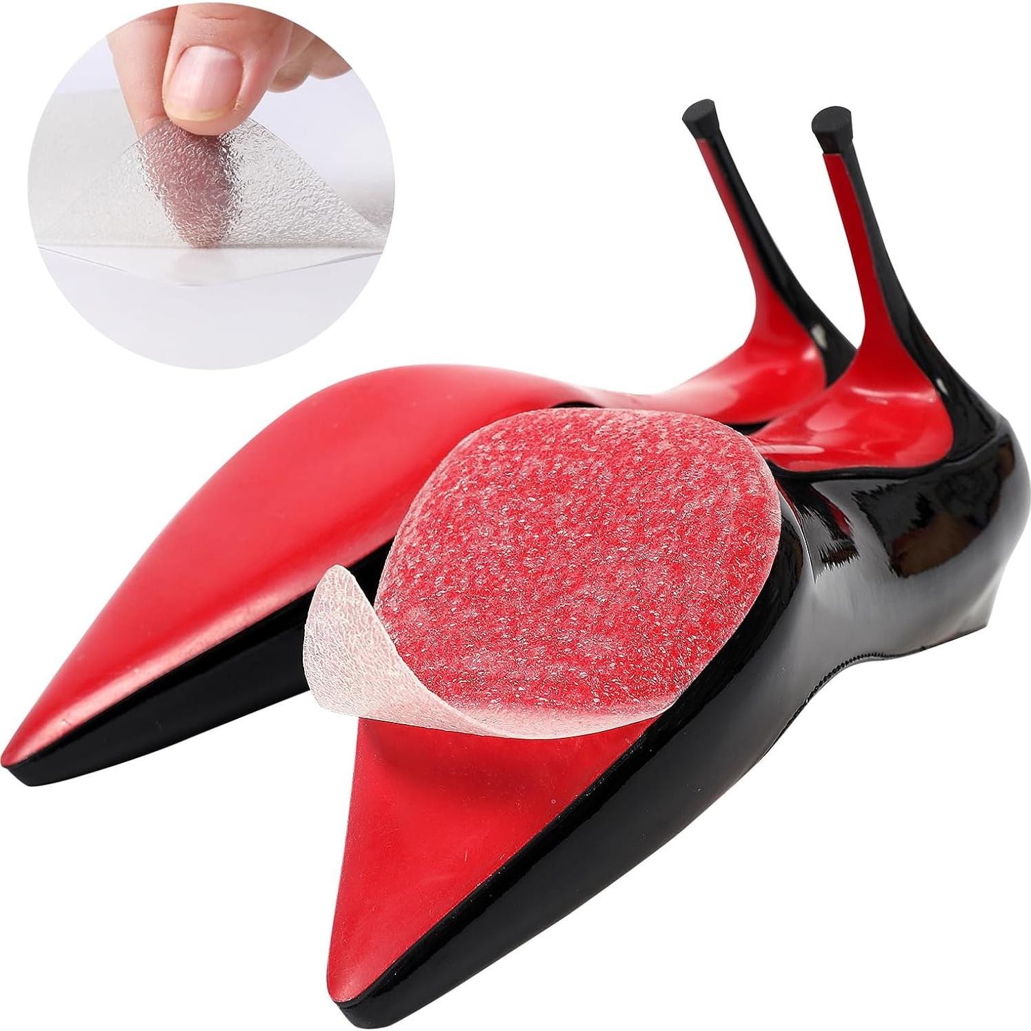 Protector de Suela de Zapato Ashoesert - Antideslizante Rojo