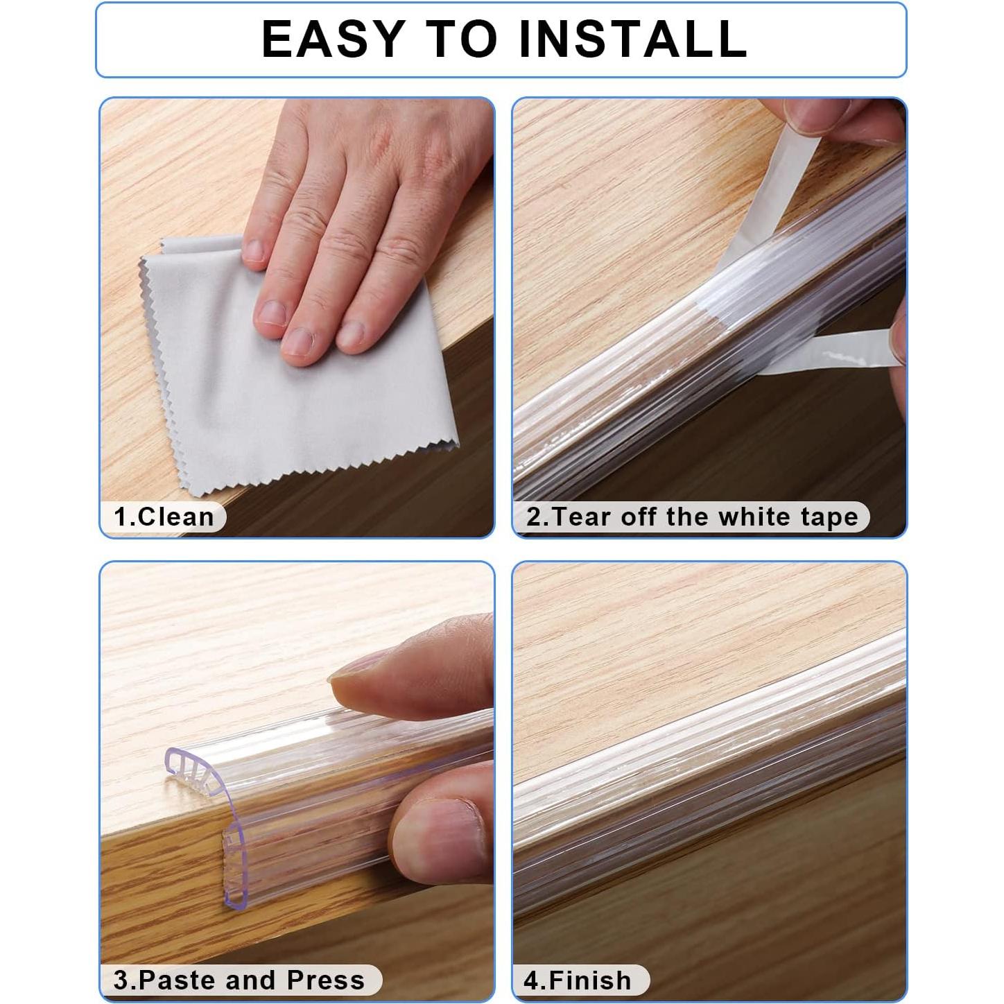 Protectores de Esquinas de Silicona HOMREALM 2M para Bebés