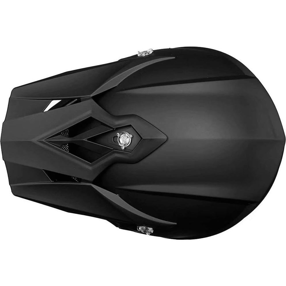Casco ILM 128S para Motocross Adulto XL Negro Mate
