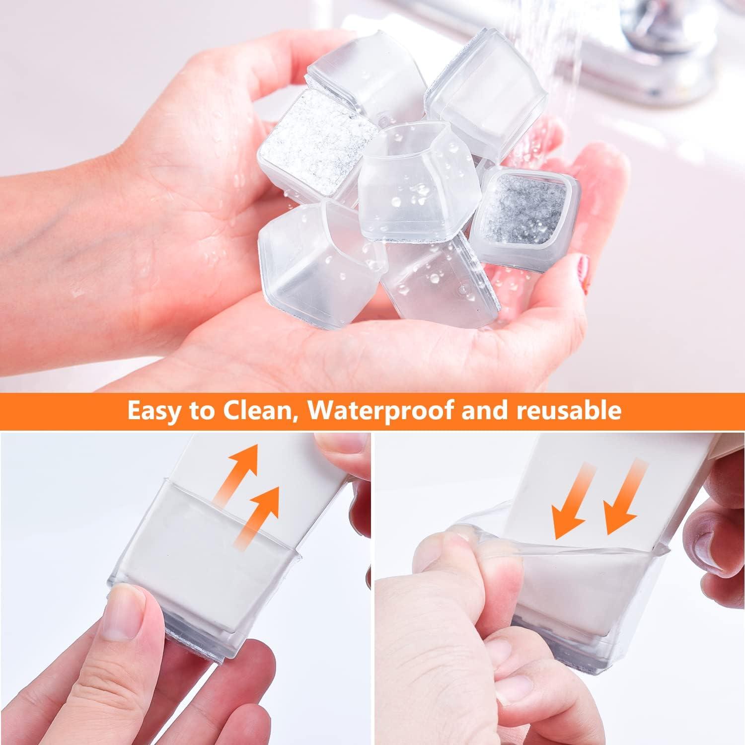 BAIPOK 36 Protectores de Suelo para Patas de Sillas Cuadradas