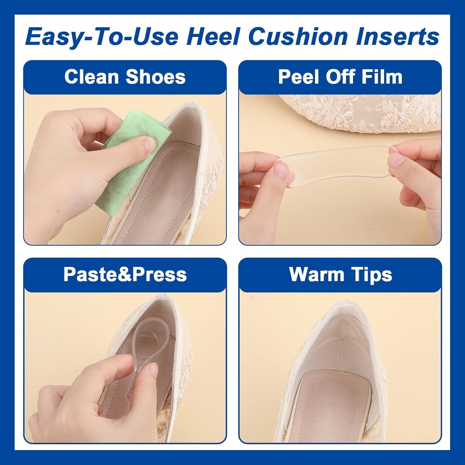 34 Piezas Almohadillas de Silicona para Tacones Altos Dimeho