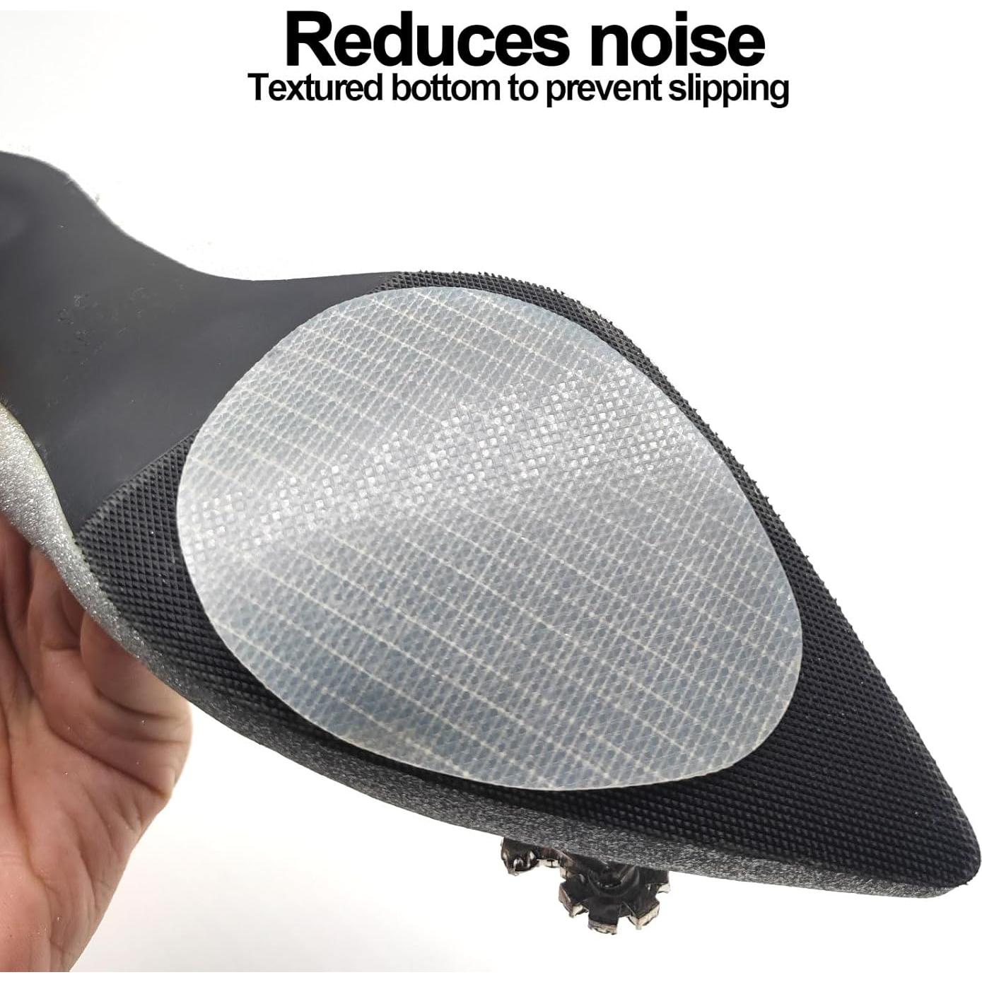 Almohadillas Antideslizantes Quacc 6 Pares para Zapatos Transparentes