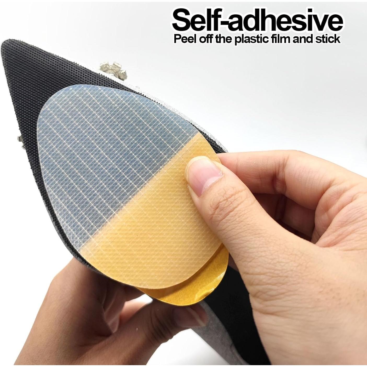 Almohadillas Antideslizantes Quacc 6 Pares para Zapatos Transparentes