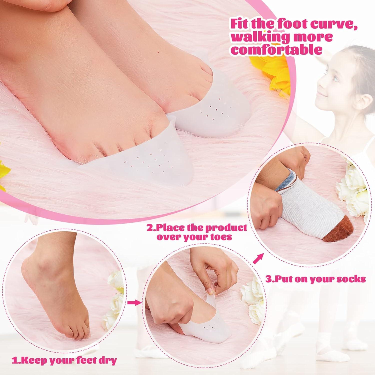 Protectores de Dedos de Silicona Zhanmai 6 Pcs para Mujeres