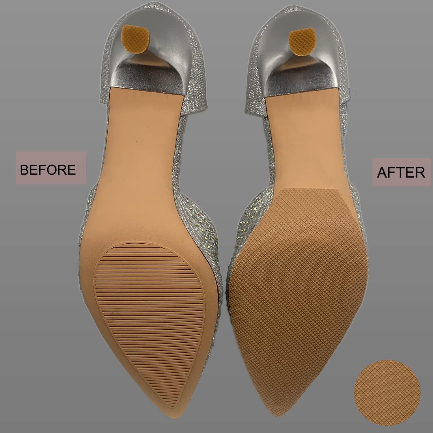 Protector de Suela ZBLGO - Almohadillas Antideslizantes para Tacones Altos