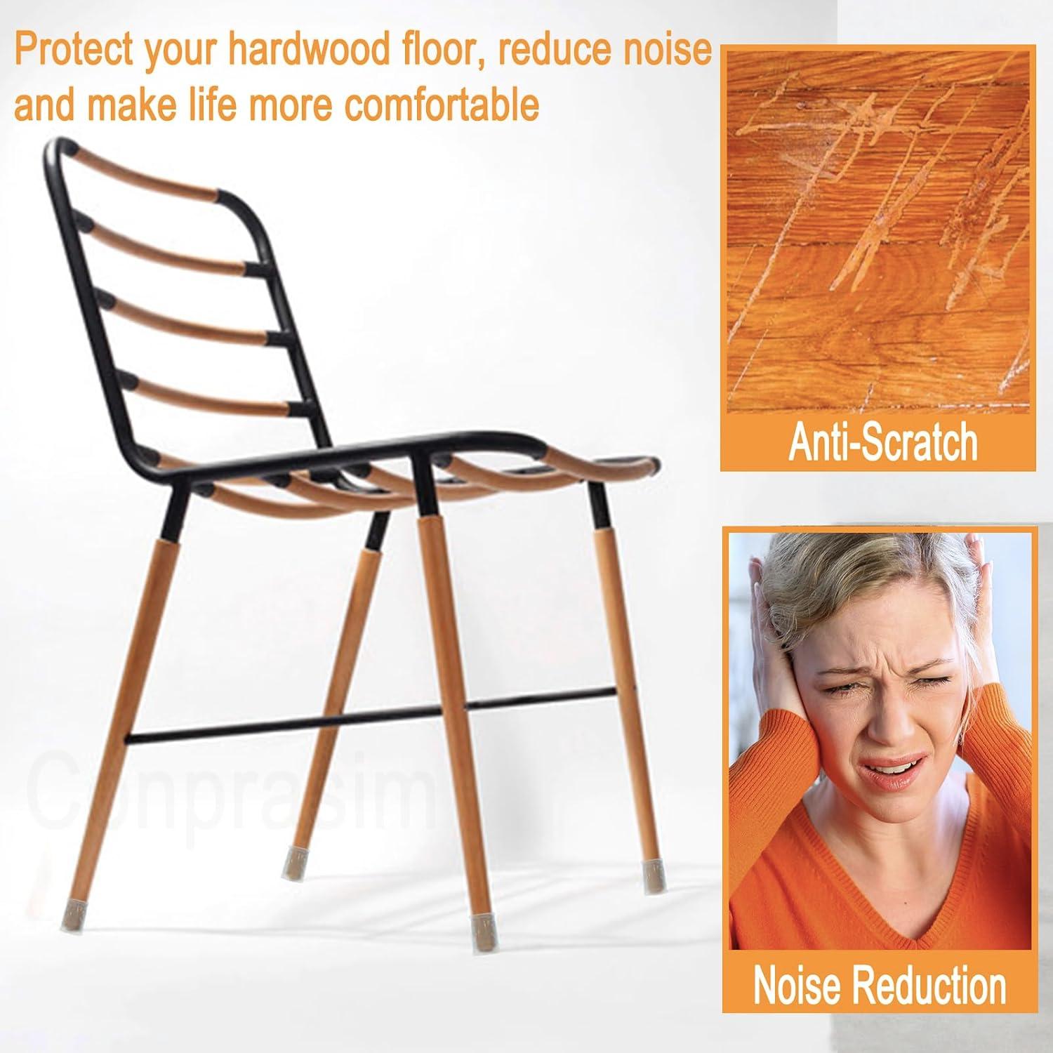 Protectores de Piso Silicona Extra Pequeños Conprasim 8 Piezas