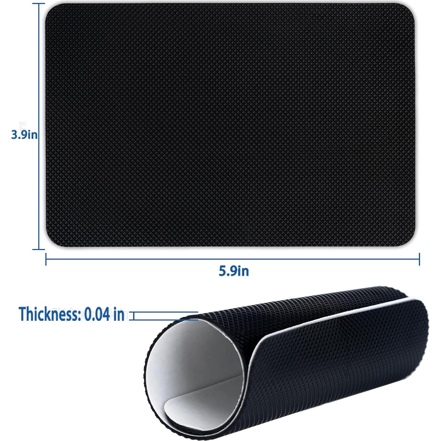 Protector de Suela de Zapato GADEBAO 4 Pcs Antideslizante Negro