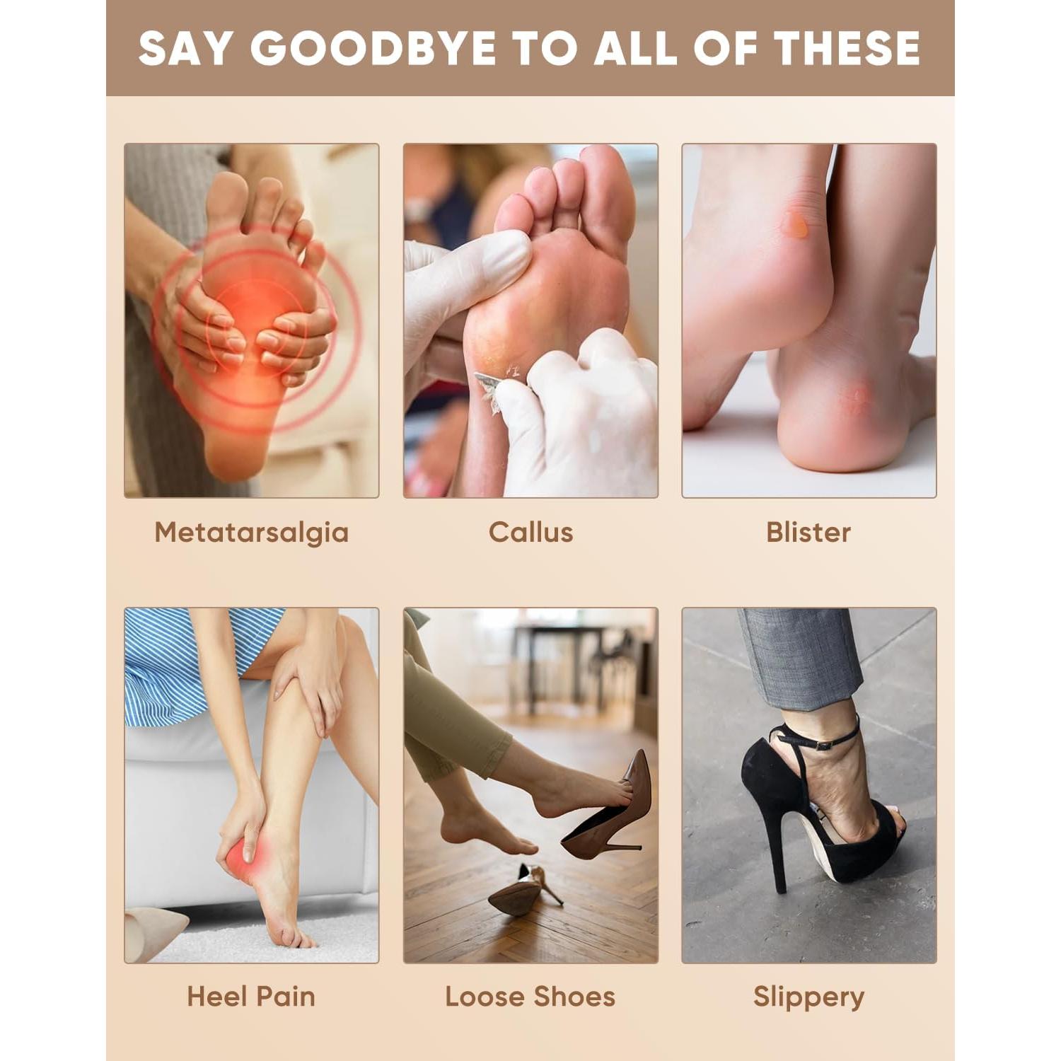 Almohadillas para Talones y Planta del Pie ONUEMP - 6 Pares