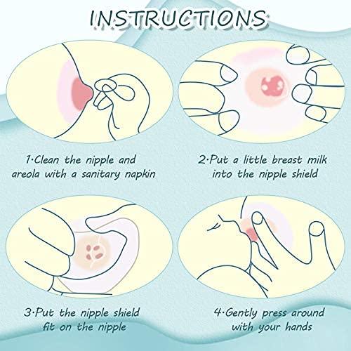 Protector de Pezón de Silicona Nuanchu 20 mm - 8 Piezas