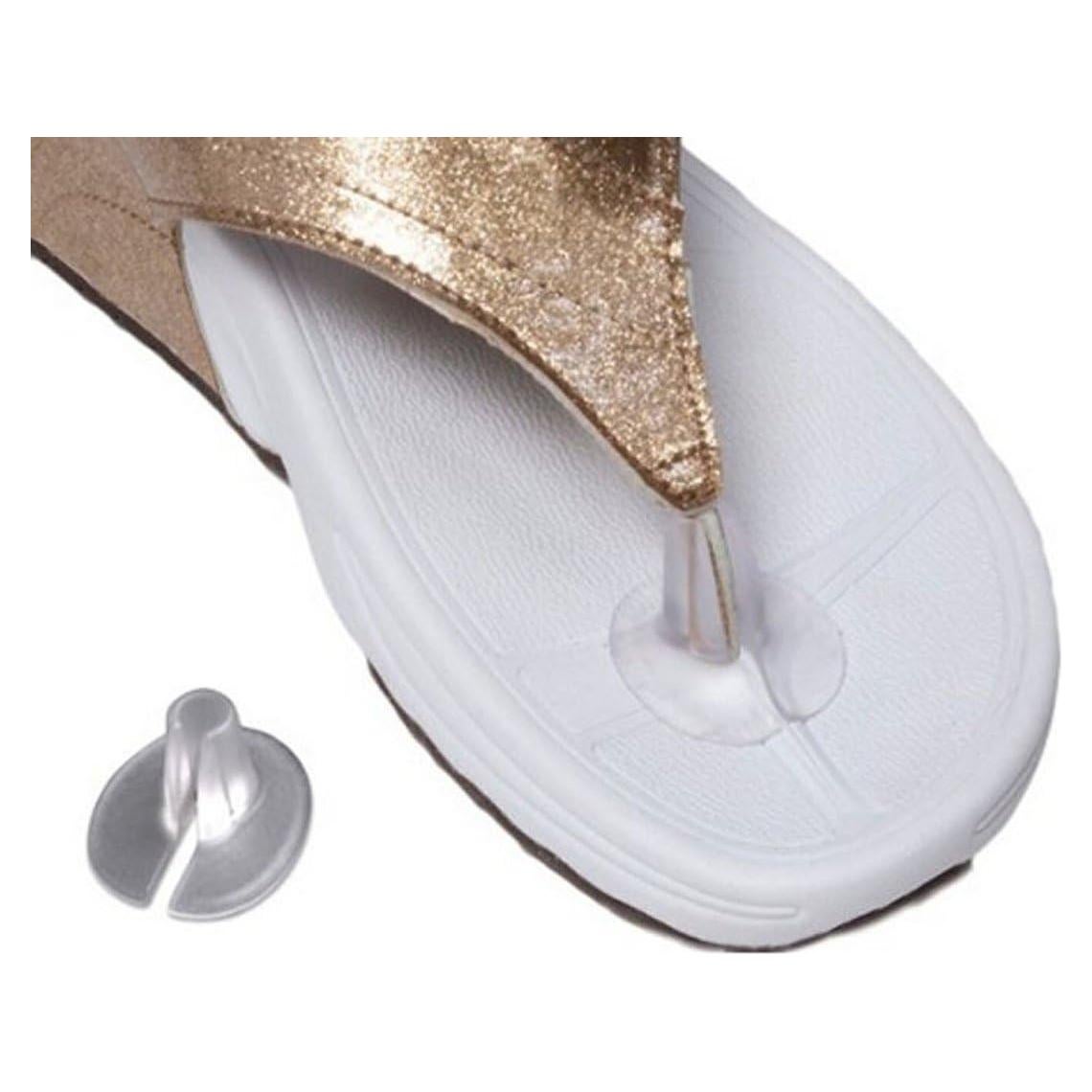 5 Pares Protectores de Gel Silicona Transparente para Dedos