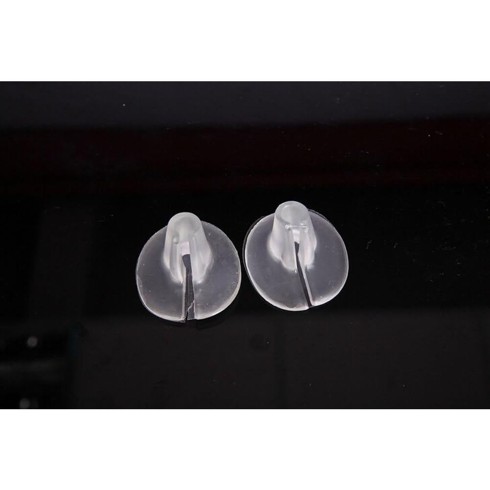 5 Pares Protectores de Gel Silicona Transparente para Dedos