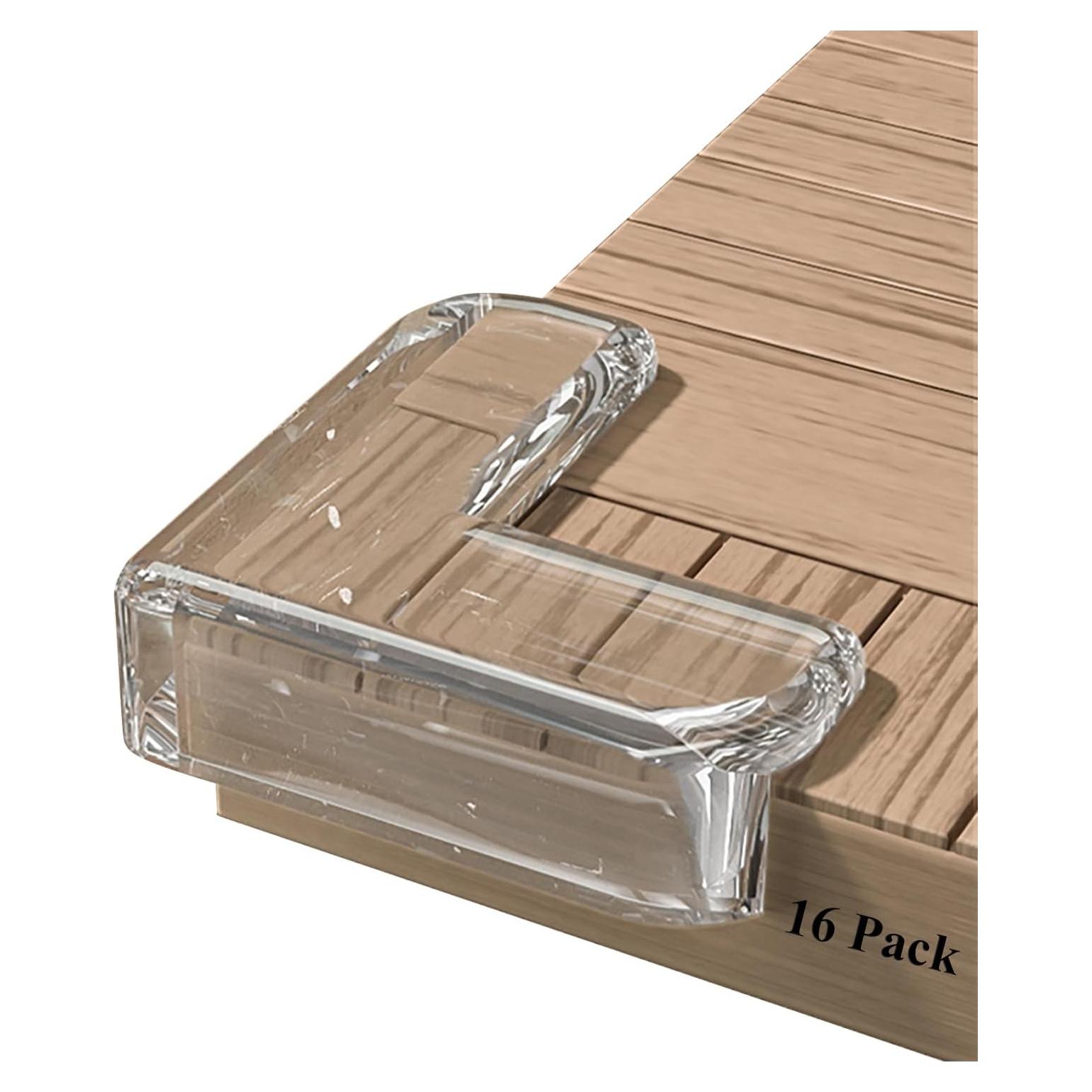 Paquete de 16 Protectores de Esquinas MOYONTE Transparente L