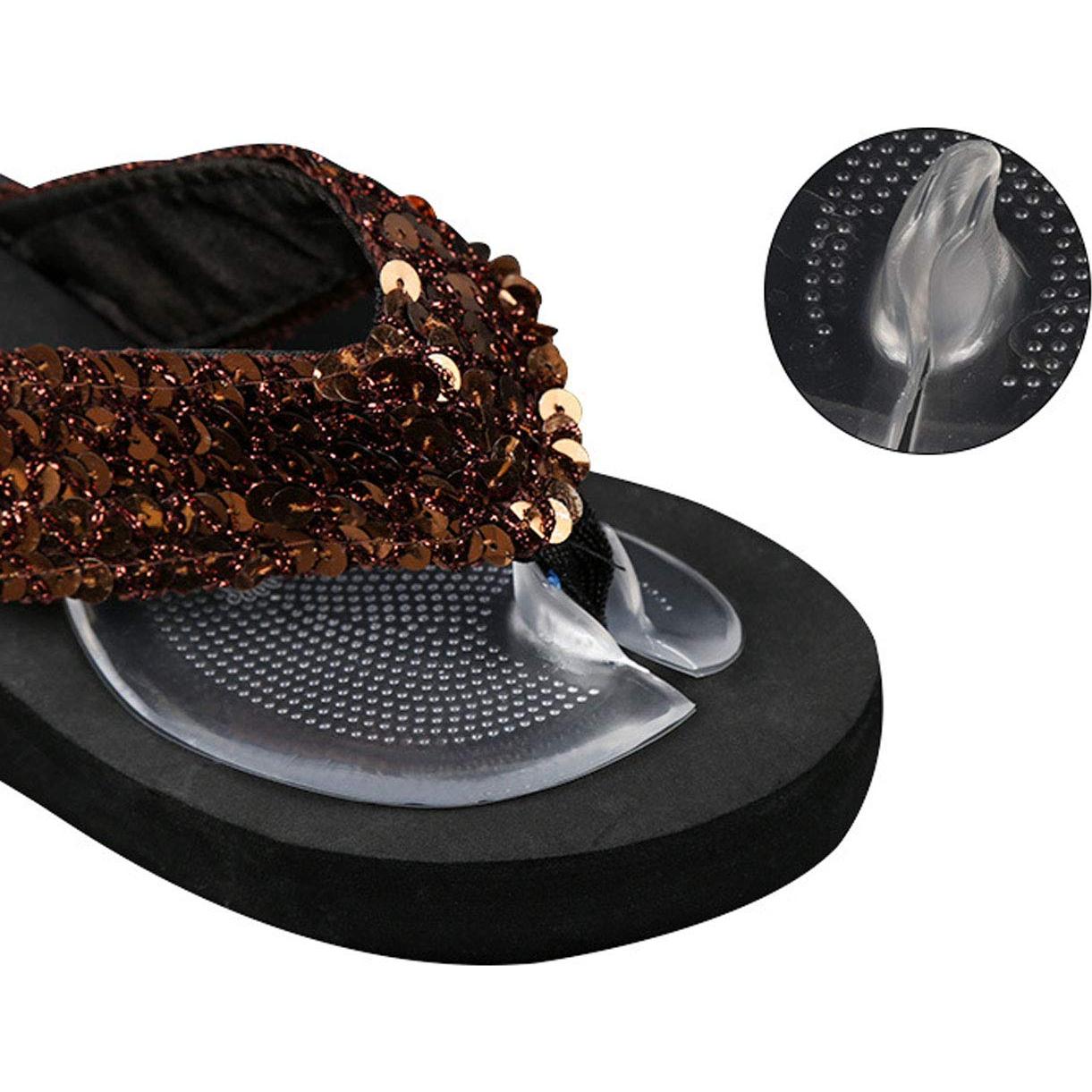 3 Pares Almohadillas de Gel Silicona Quupy para Antepié