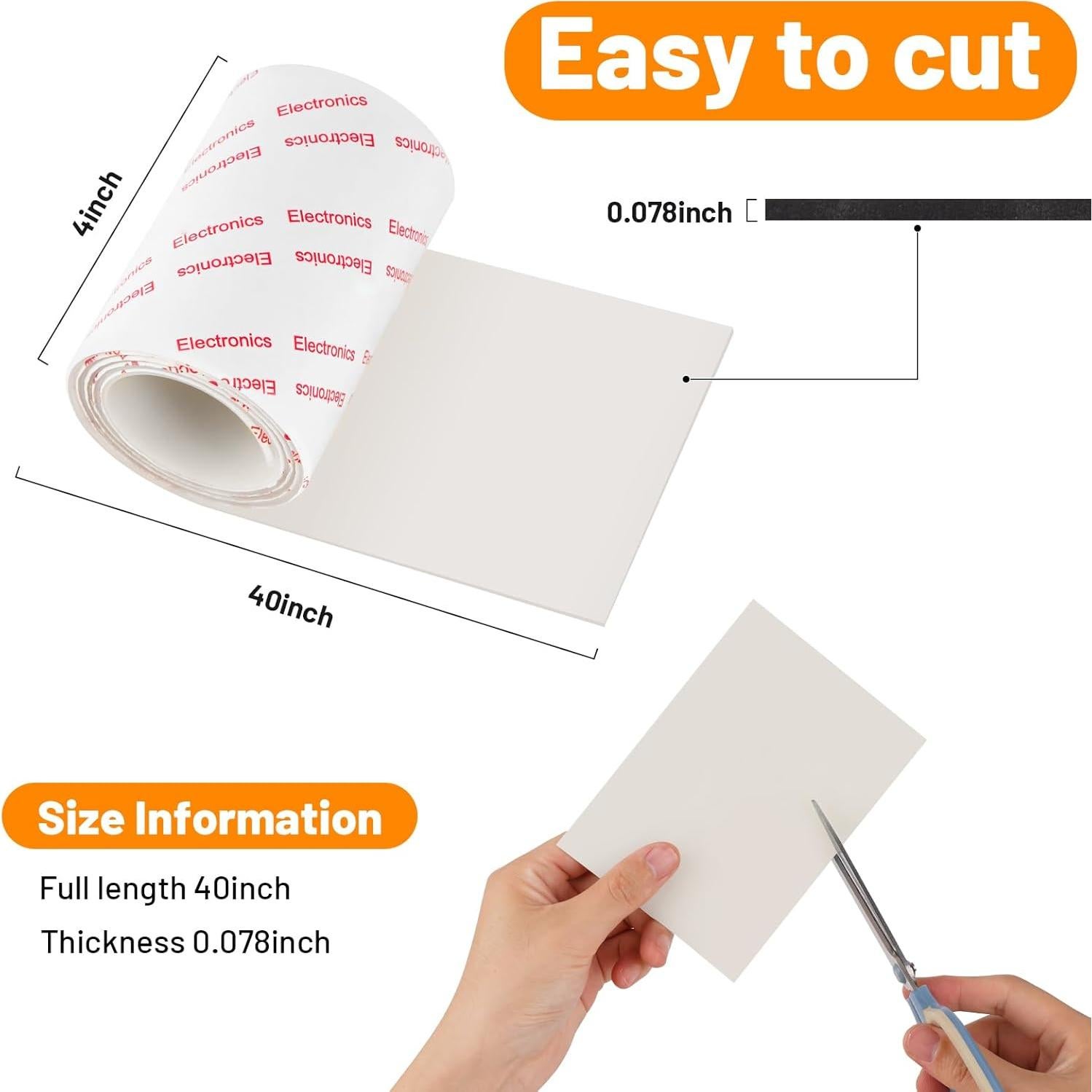 Almohadillas Antideslizantes FURNIMATE 10x10 cm Goma Adhesiva