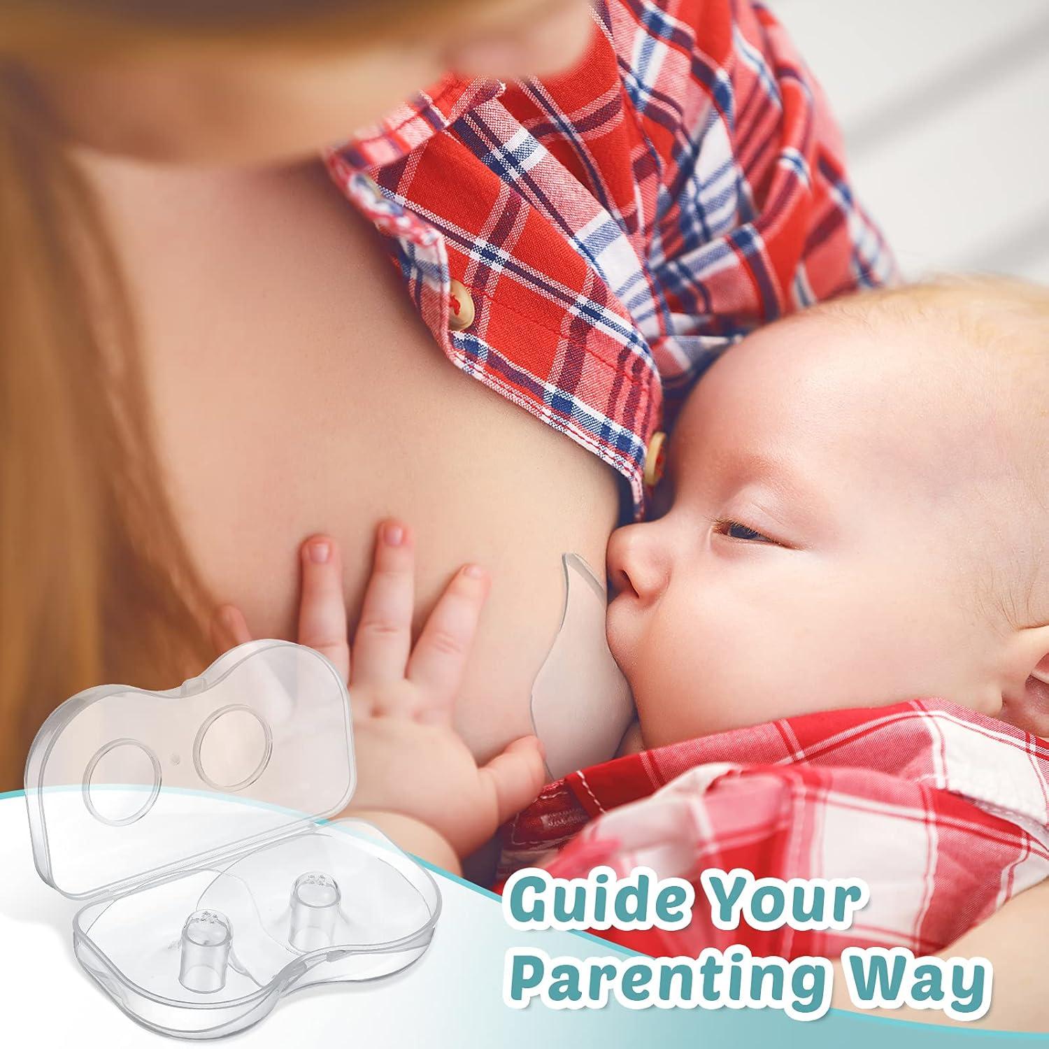 Protectores de Pezón Nuanchu 8 Pcs Silicona 20mm y 15mm