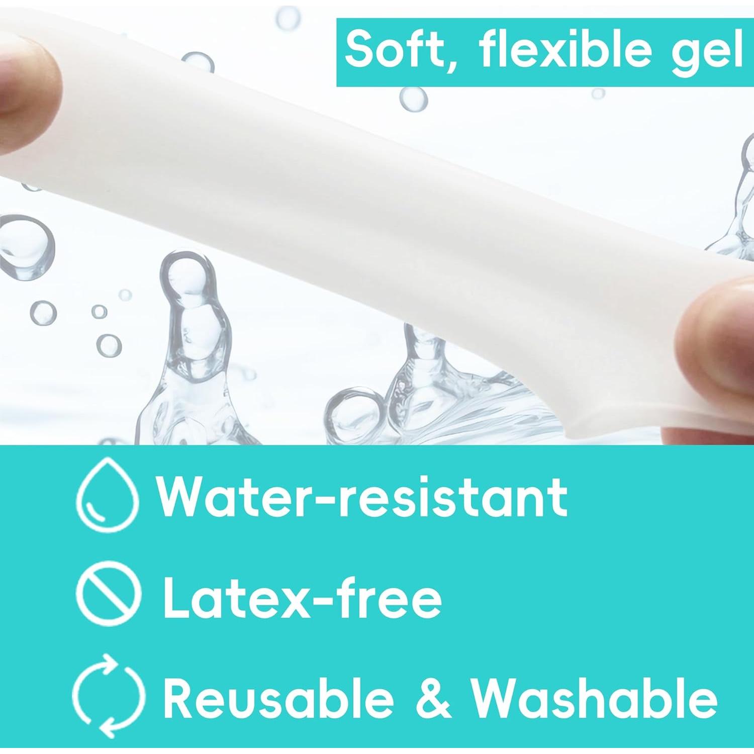 Protectores de Gel para Dedos Grandes Byehambuni - 8 Piezas