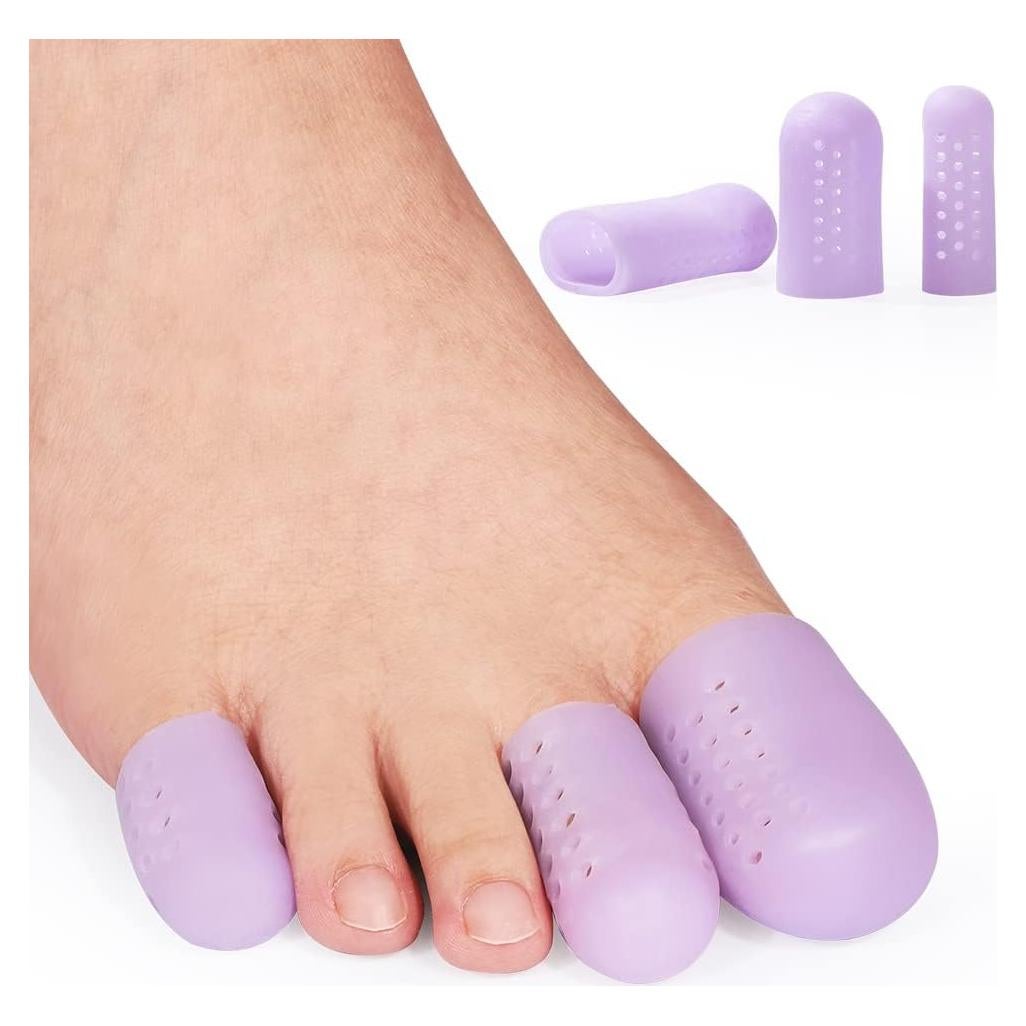 Protectores de Dedos de Gel Povihome - Alivio Dolor Callos Ampollas