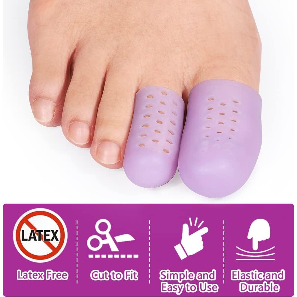 Protectores de Dedos de Gel Povihome - Alivio Dolor Callos Ampollas