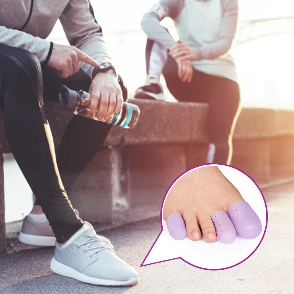 Protectores de Dedos de Gel Povihome - Alivio Dolor Callos Ampollas