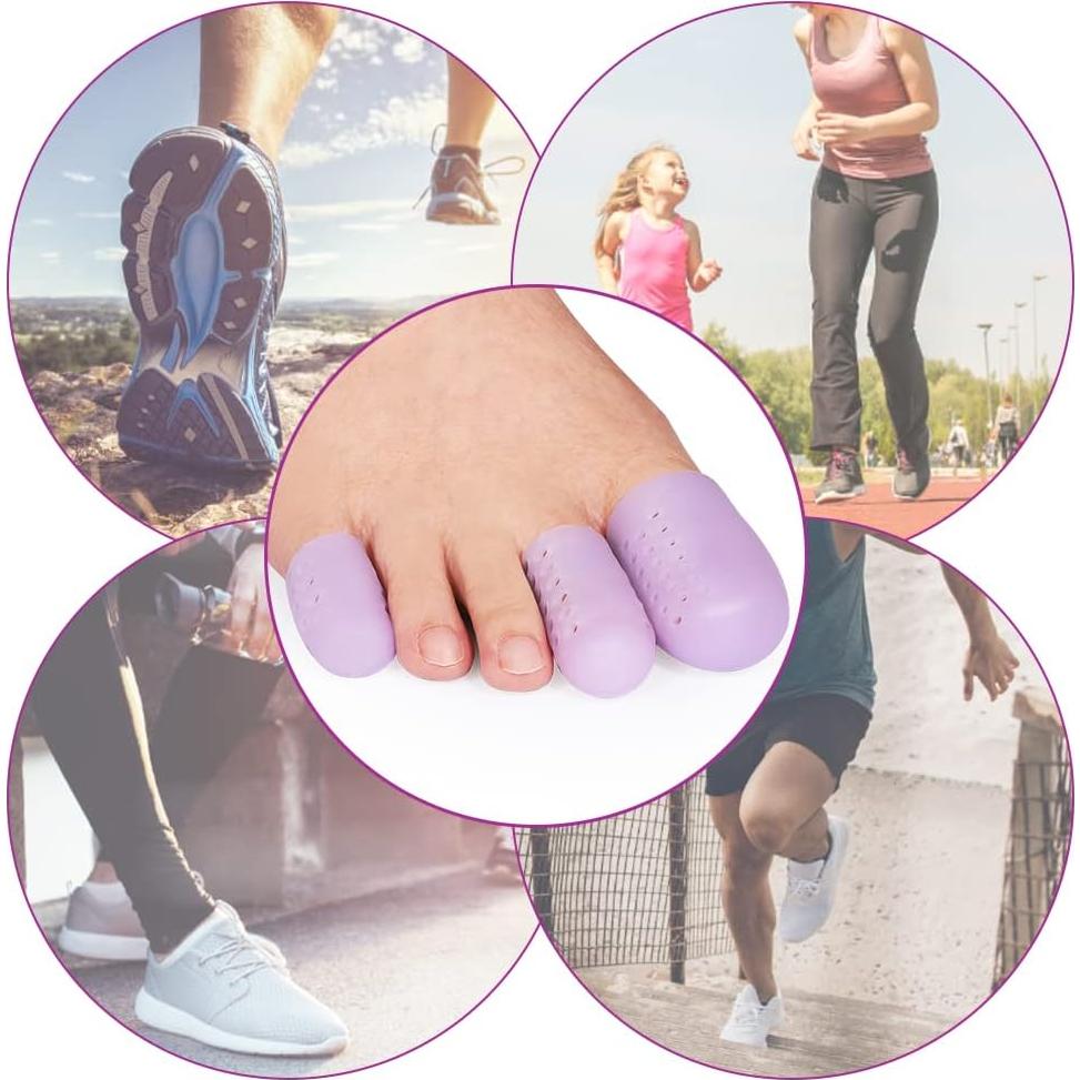 Protectores de Dedos de Gel Povihome - Alivio Dolor Callos Ampollas