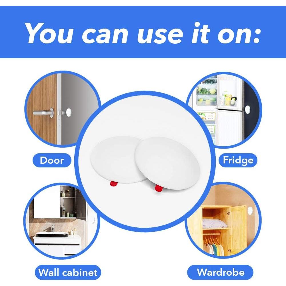 Protectores de Pared de Silicona Crebri 5cm Beige Autoadhesivos