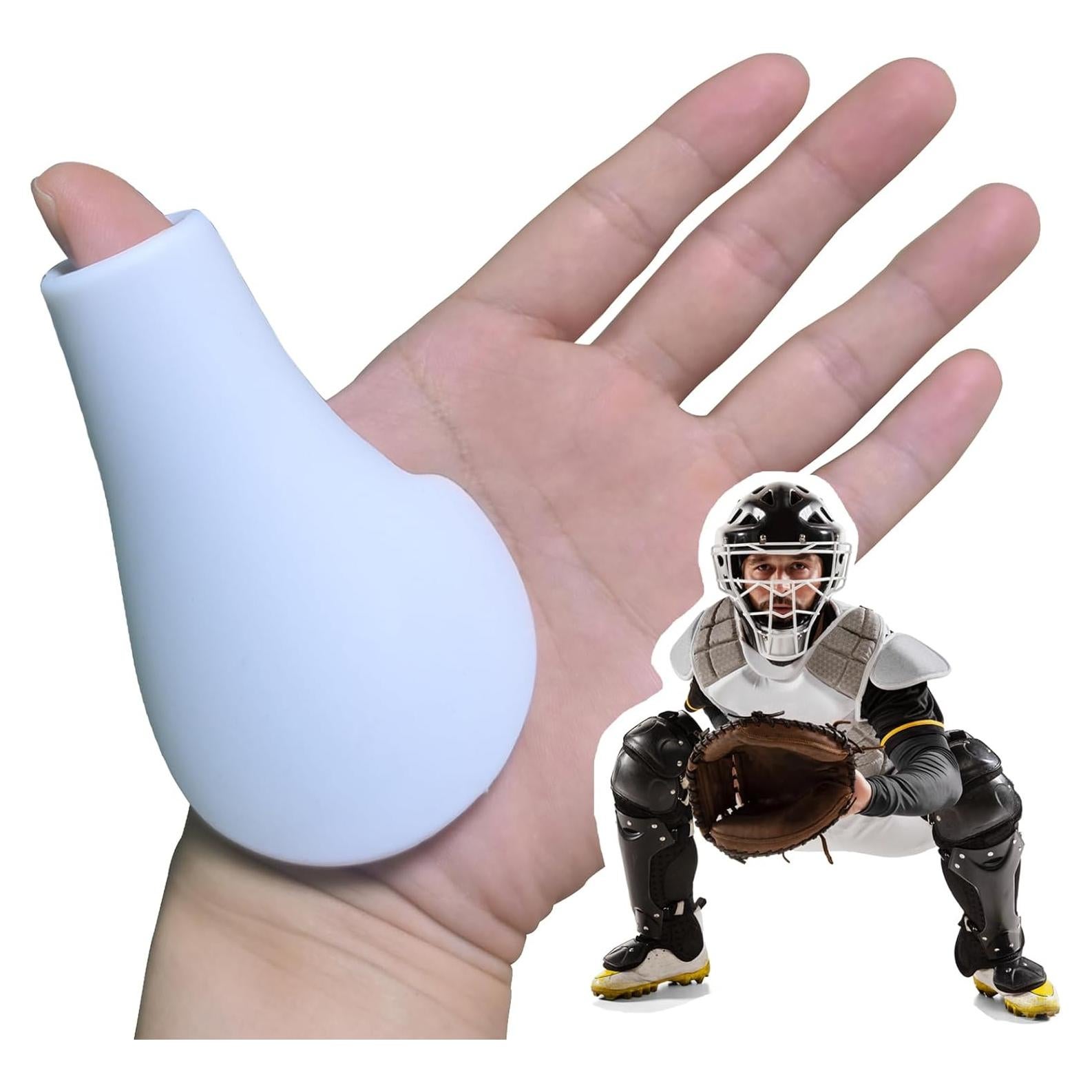 Protector de Pulgar de Receptor MIPREZT Negro Adulto y Joven