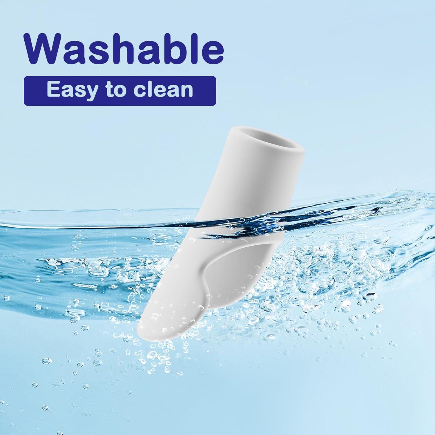 Protector de Pulgar de Receptor MIPREZT Negro Adulto y Joven