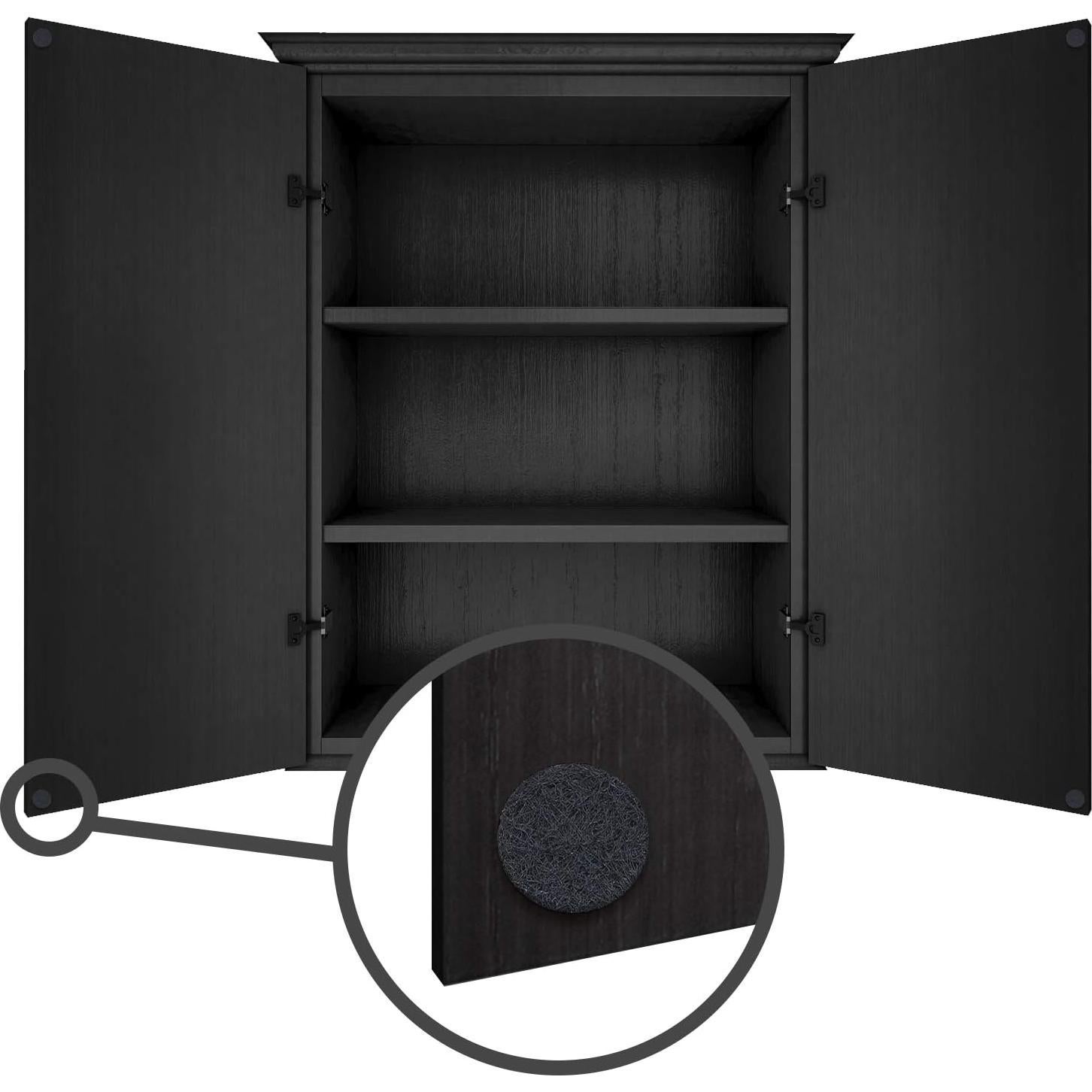 Almohadillas de Fieltro 3M Autoadhesivas 10mm - 100 Unidades