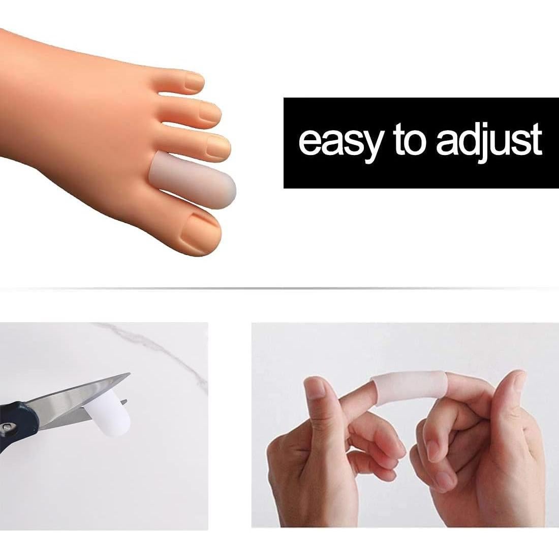 30 Protectores de Dedos Conpru de Goma SEBS para Callos y Ampollas