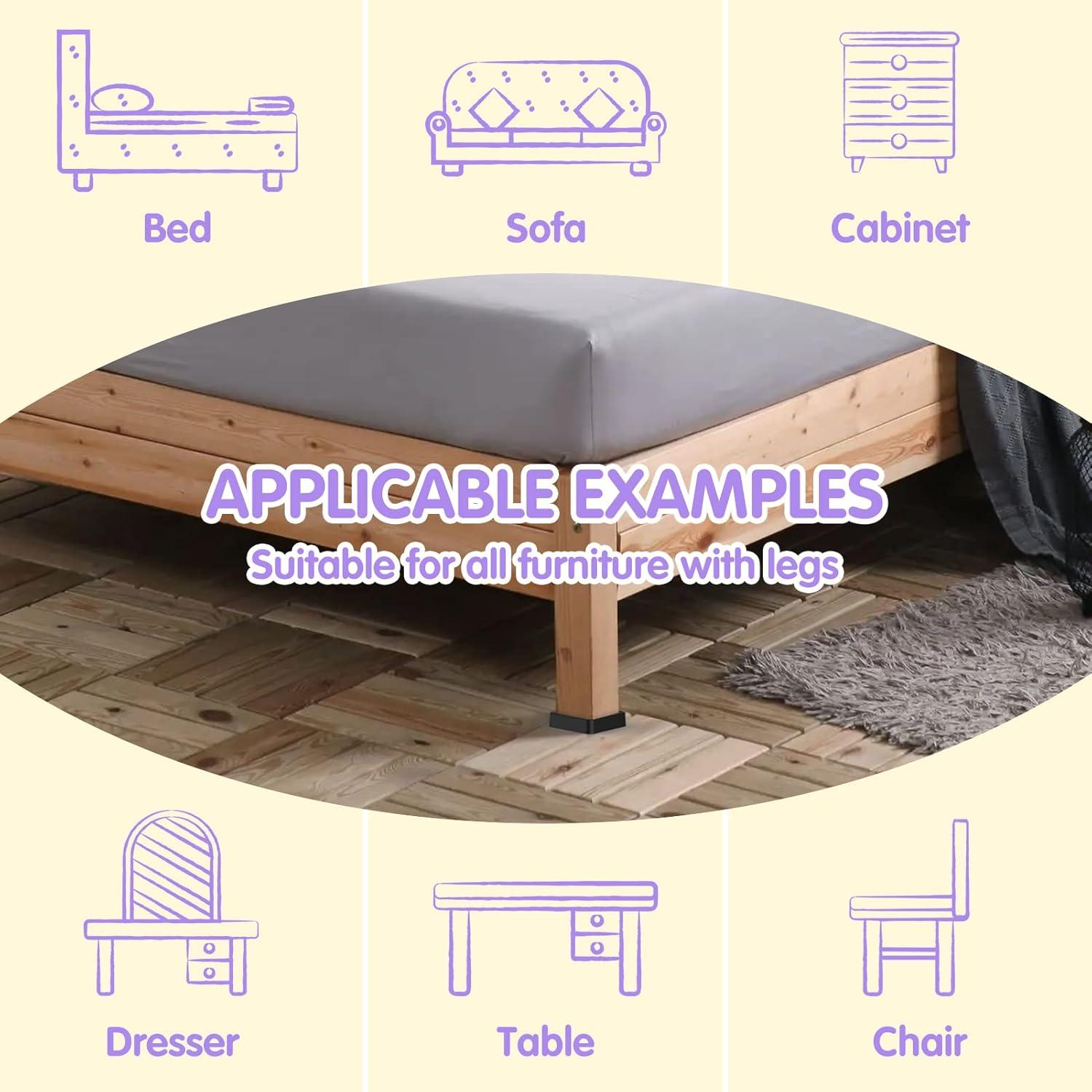 Almohadillas Antideslizantes CHWM 8Pcs 5cm para Muebles