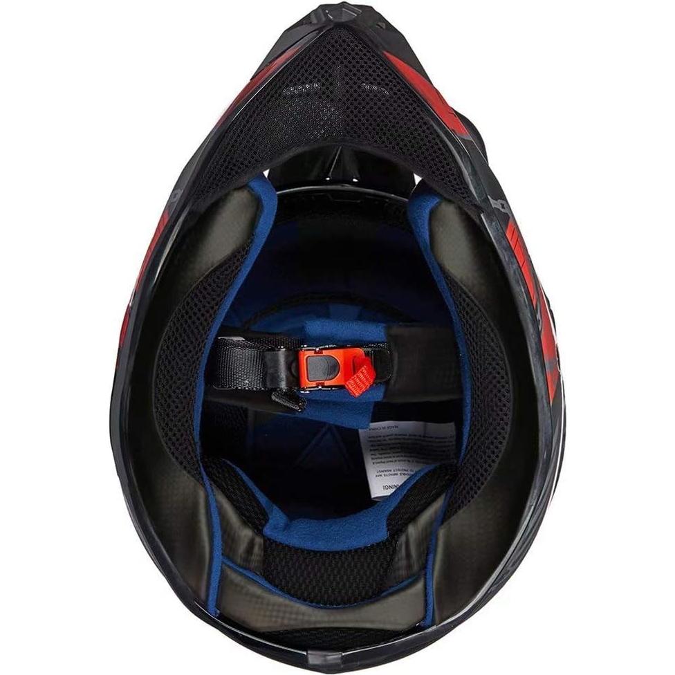 Casco ILM 128YS para Niños Motocross Rojo Negro Juvenil-S