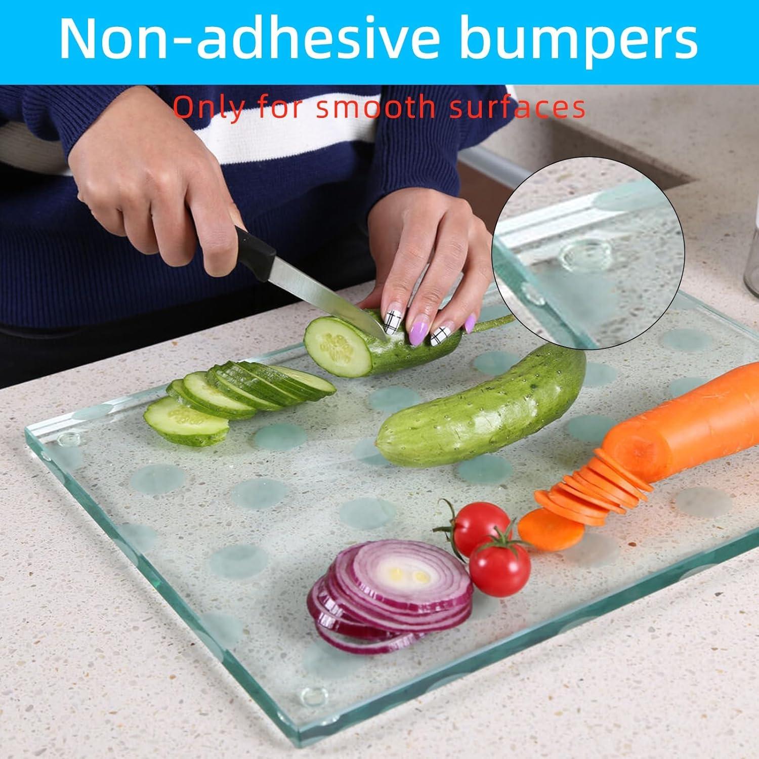 Almohadillas Antideslizantes para Mesas de Vidrio Pretwad - 50 Piezas