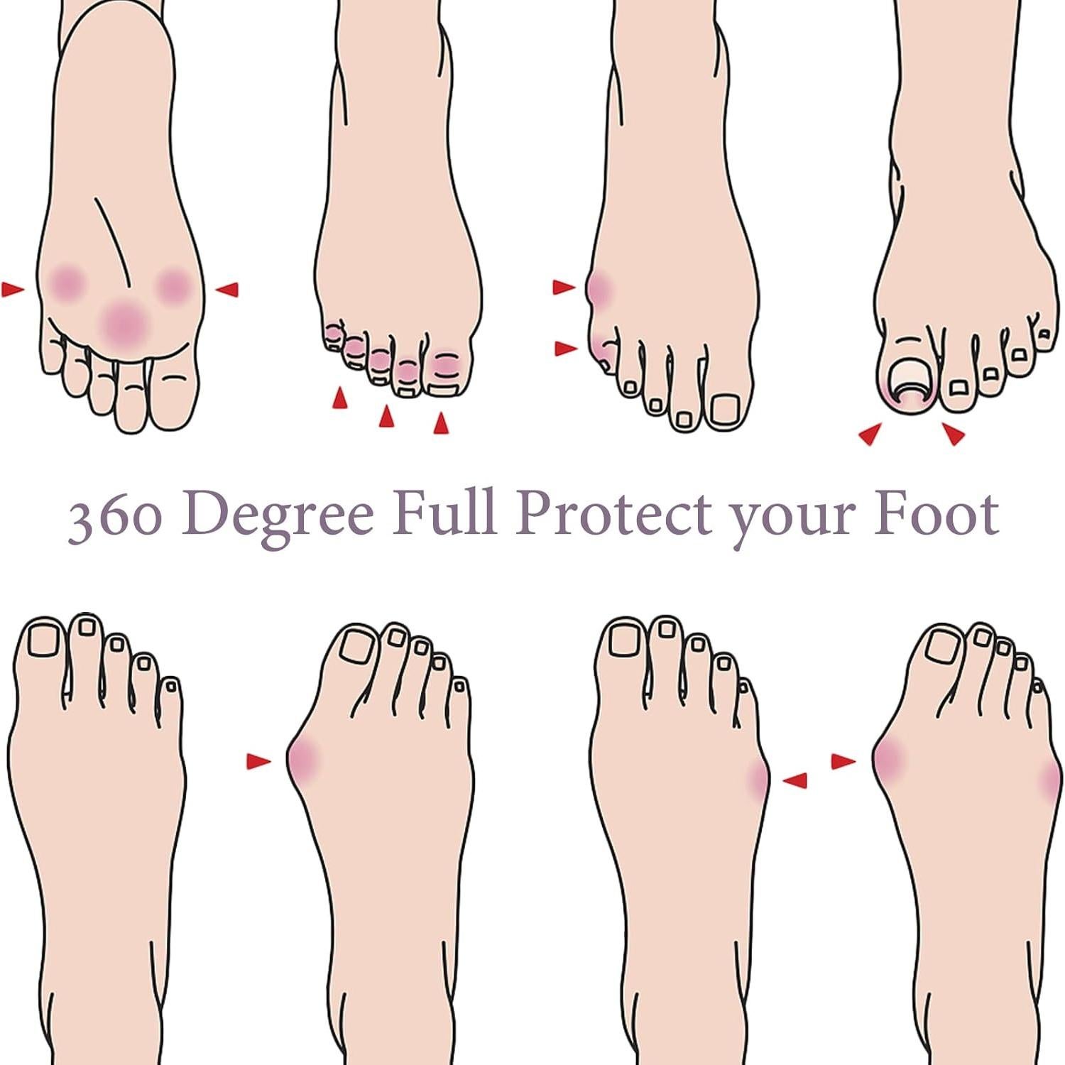 Protectores de Dedos de Silicona Misorita Beige - Almohadillas Reutilizables