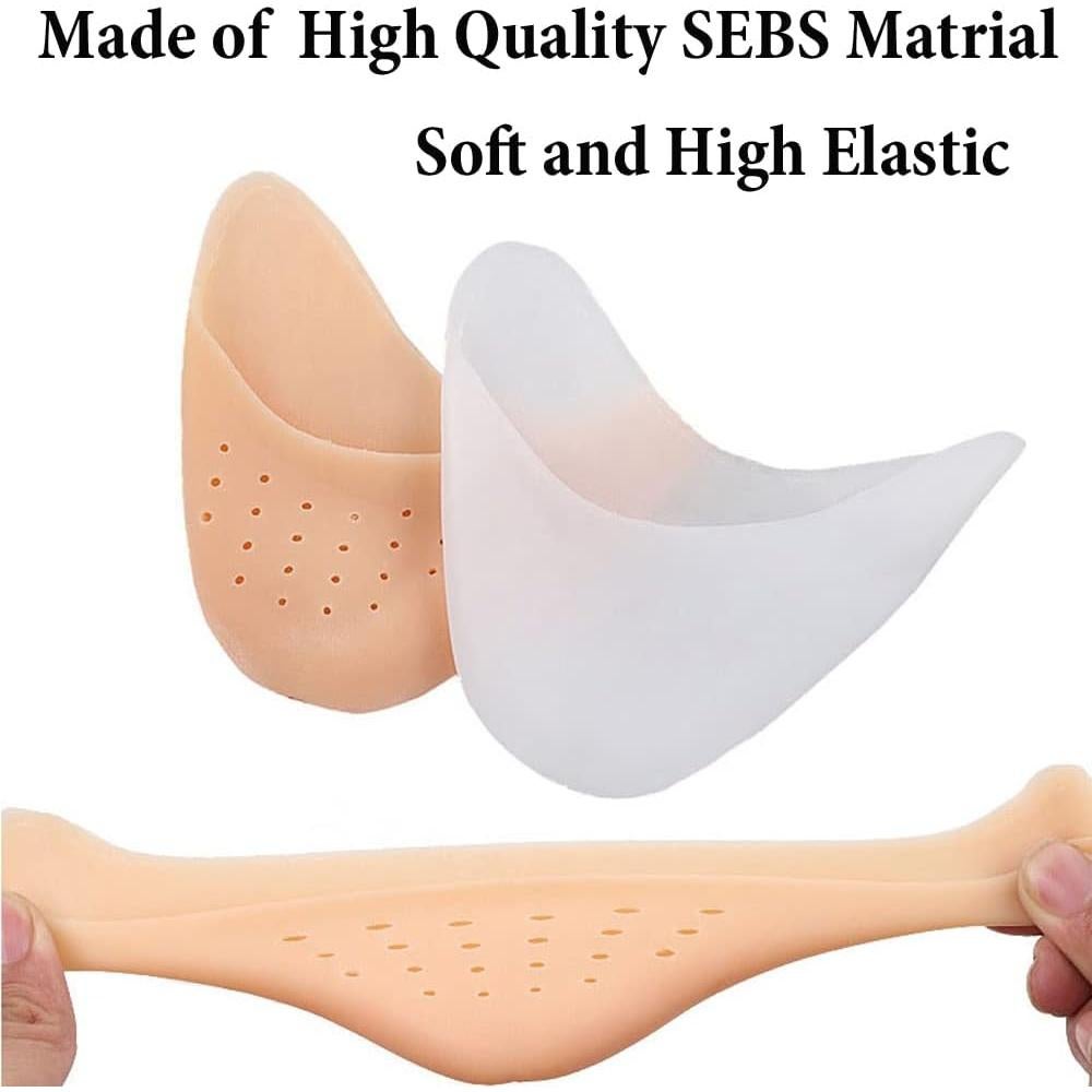 Protectores de Dedos de Silicona Misorita Beige - Almohadillas Reutilizables