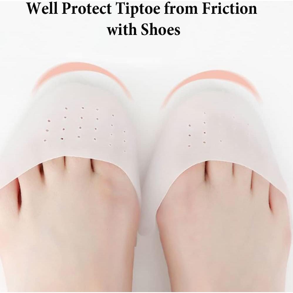 Protectores de Dedos de Silicona Misorita Beige - Almohadillas Reutilizables