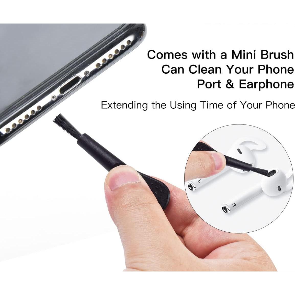 Set 5 Tapones Anti Polvo USB C + Pegatinas Altavoz - imComor