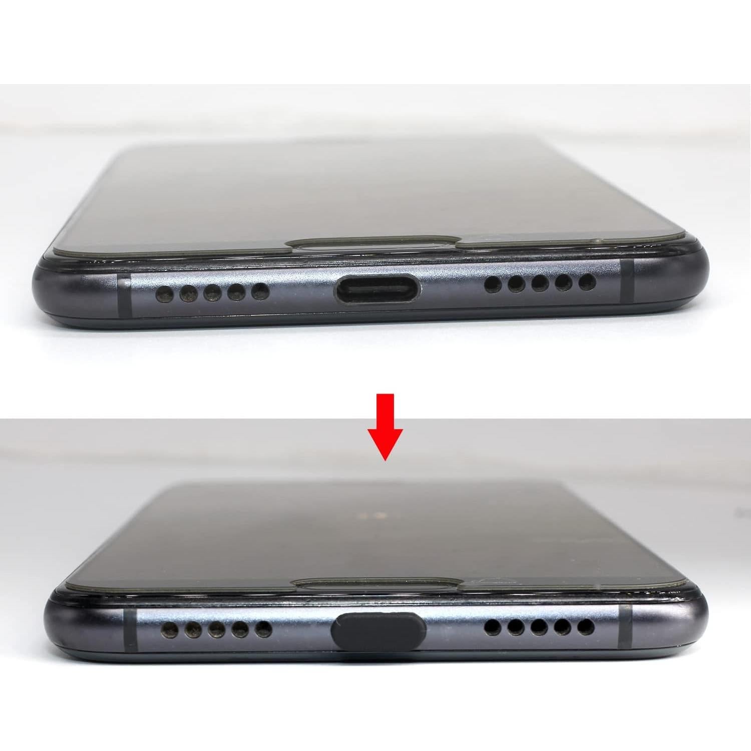 Paquete de 20 Tapones Antipolvo USB C OPSFALCON - Silicona