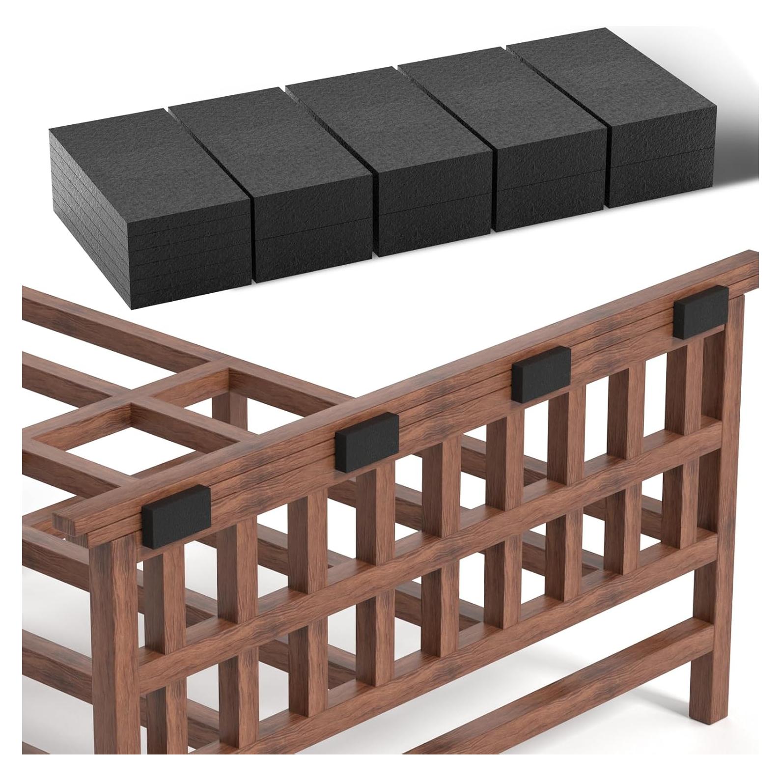 Topes de Cabecero Trcosenp 25 Pcs Espuma EVA 1.8 cm y 0.5 cm