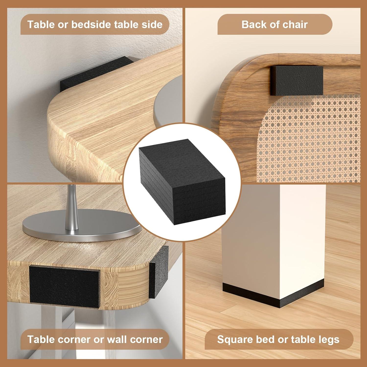 Topes de Cabecero Trcosenp 25 Pcs Espuma EVA 1.8 cm y 0.5 cm