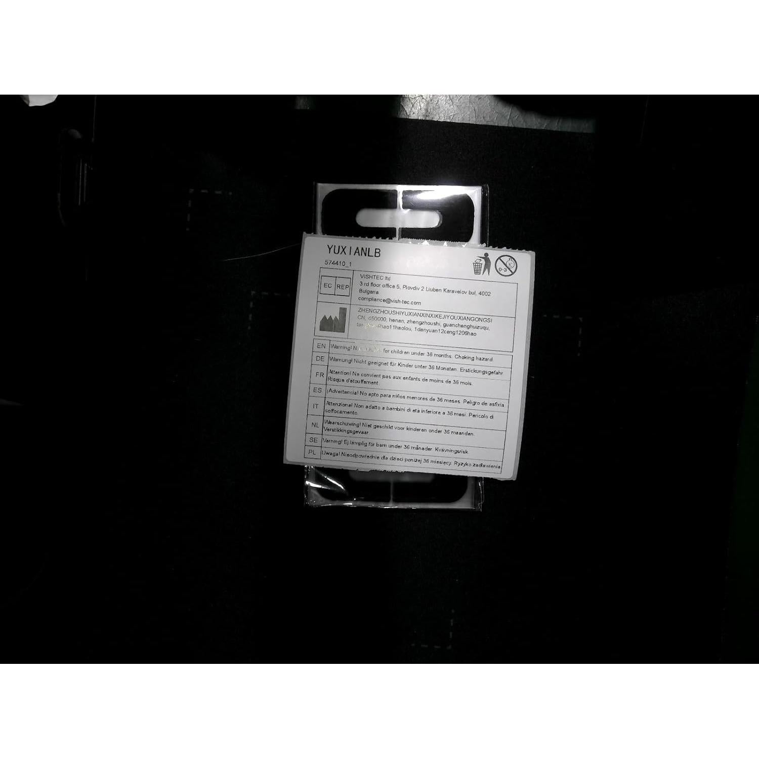 100 Protectores de Esmalte de Uñas YUXIANLB - Silicona Negra