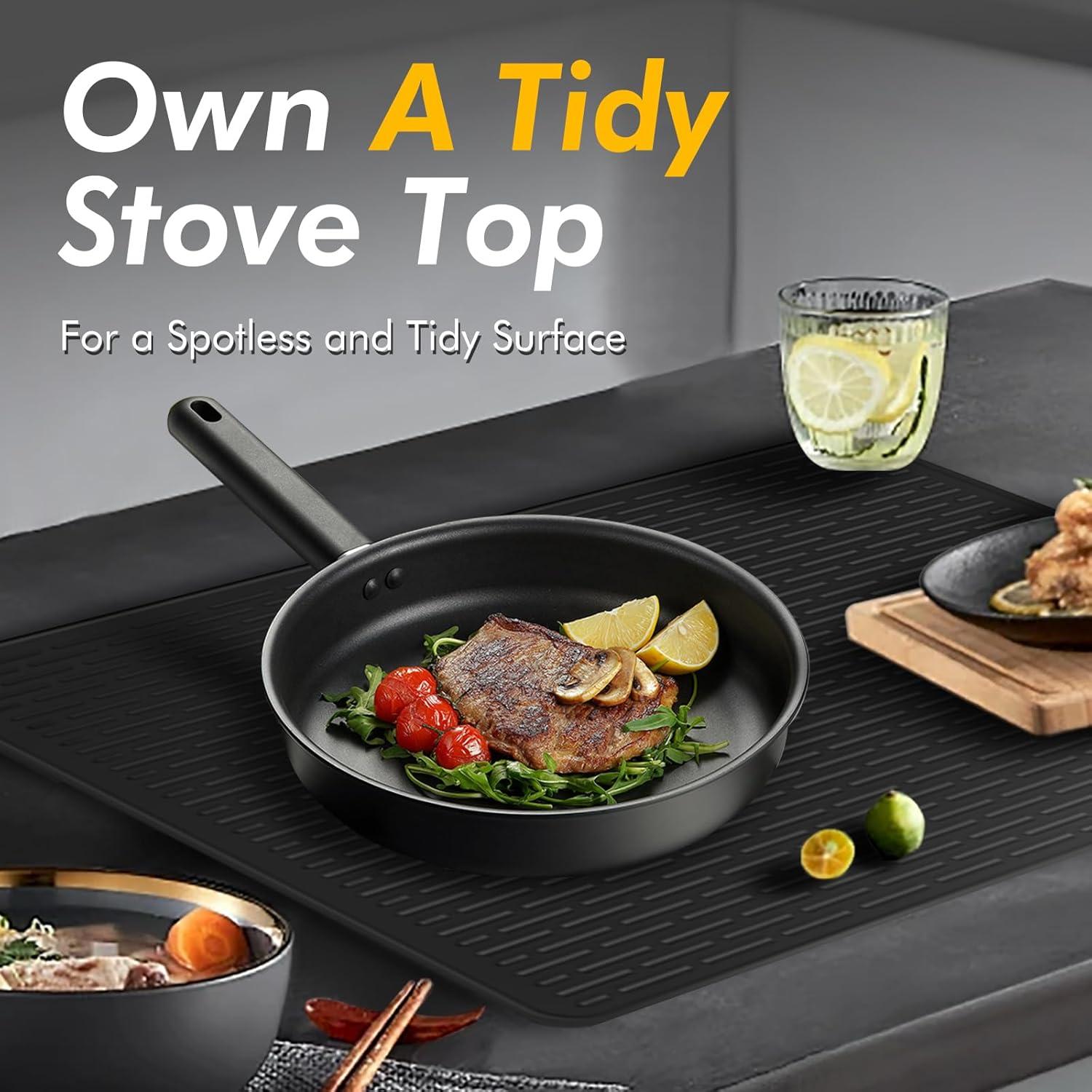 Cubierta de Estufa Eléctrica XL Silicona 76x53 cm Protector