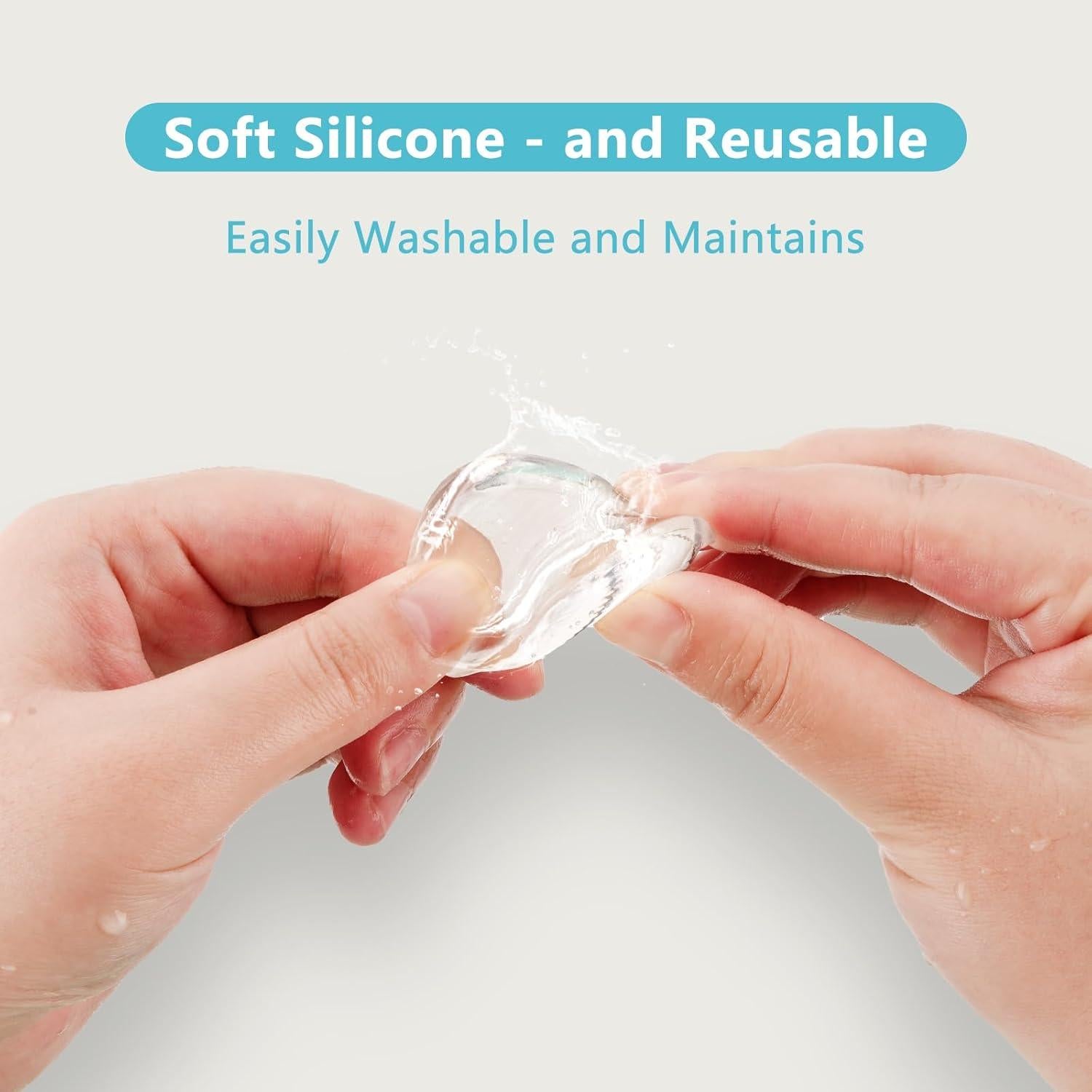 Topes de puerta y protectores de gabinete LveSunny 98Pcs