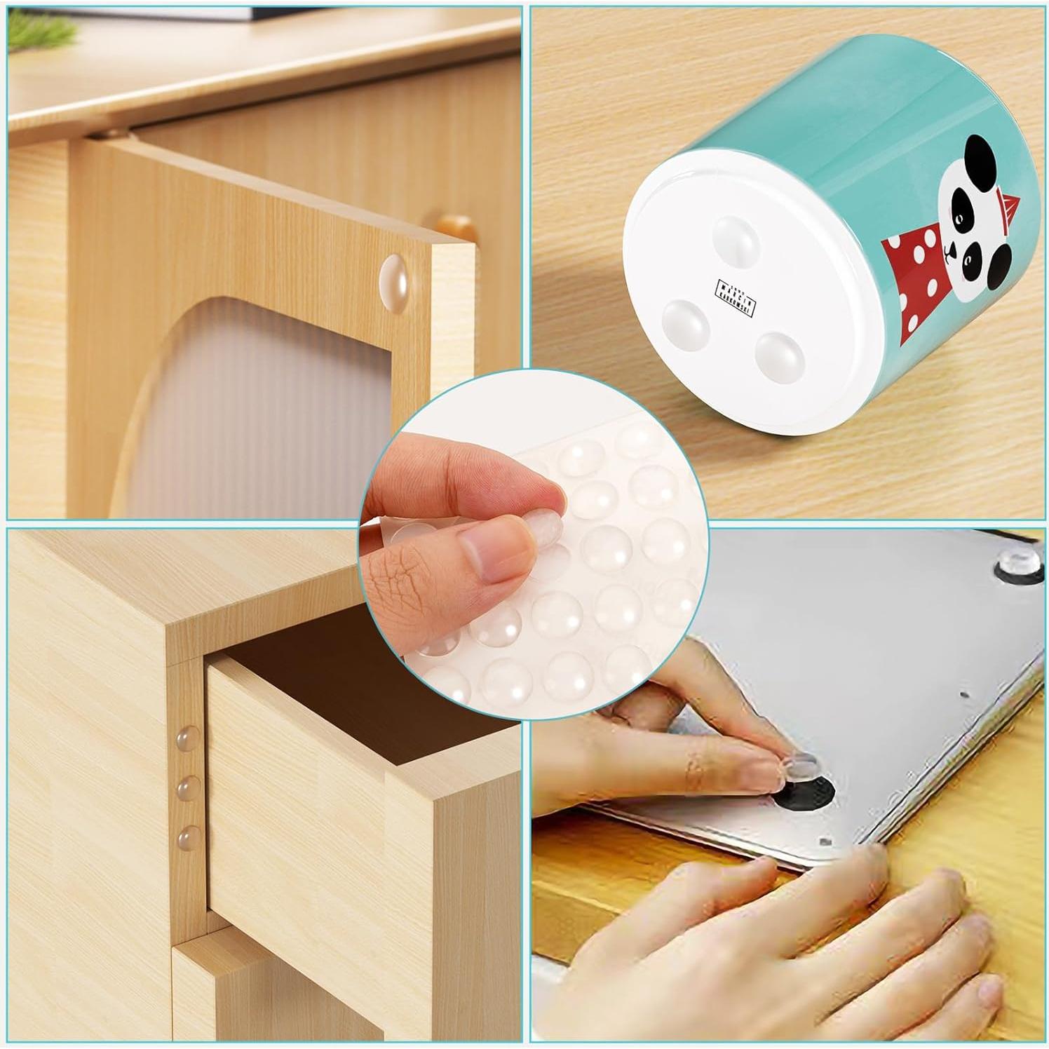 Topes de puerta y protectores de gabinete LveSunny 98Pcs