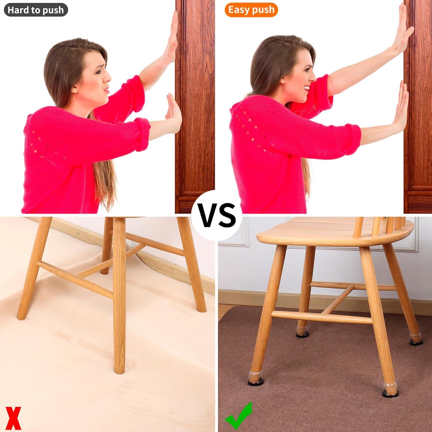 Deslizadores de Muebles GAGUIUP 16PCS Redondos XL 3.5cm