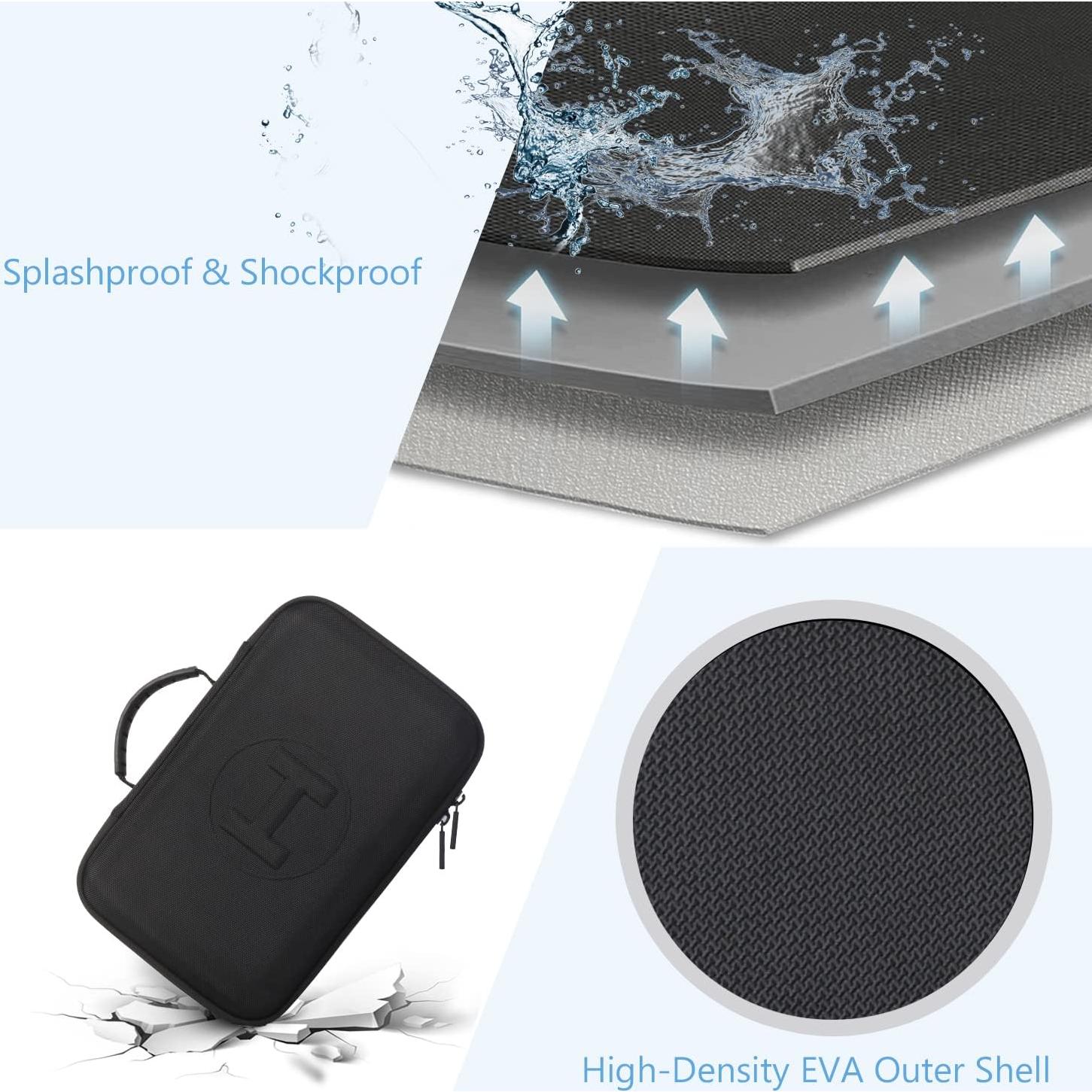 JSVER Carrying Case for DJI Mini 3 Pro/Mini 3 - Hard Shell Travel Storage Case With RC/RC-N1 Remote Controller and Accessories