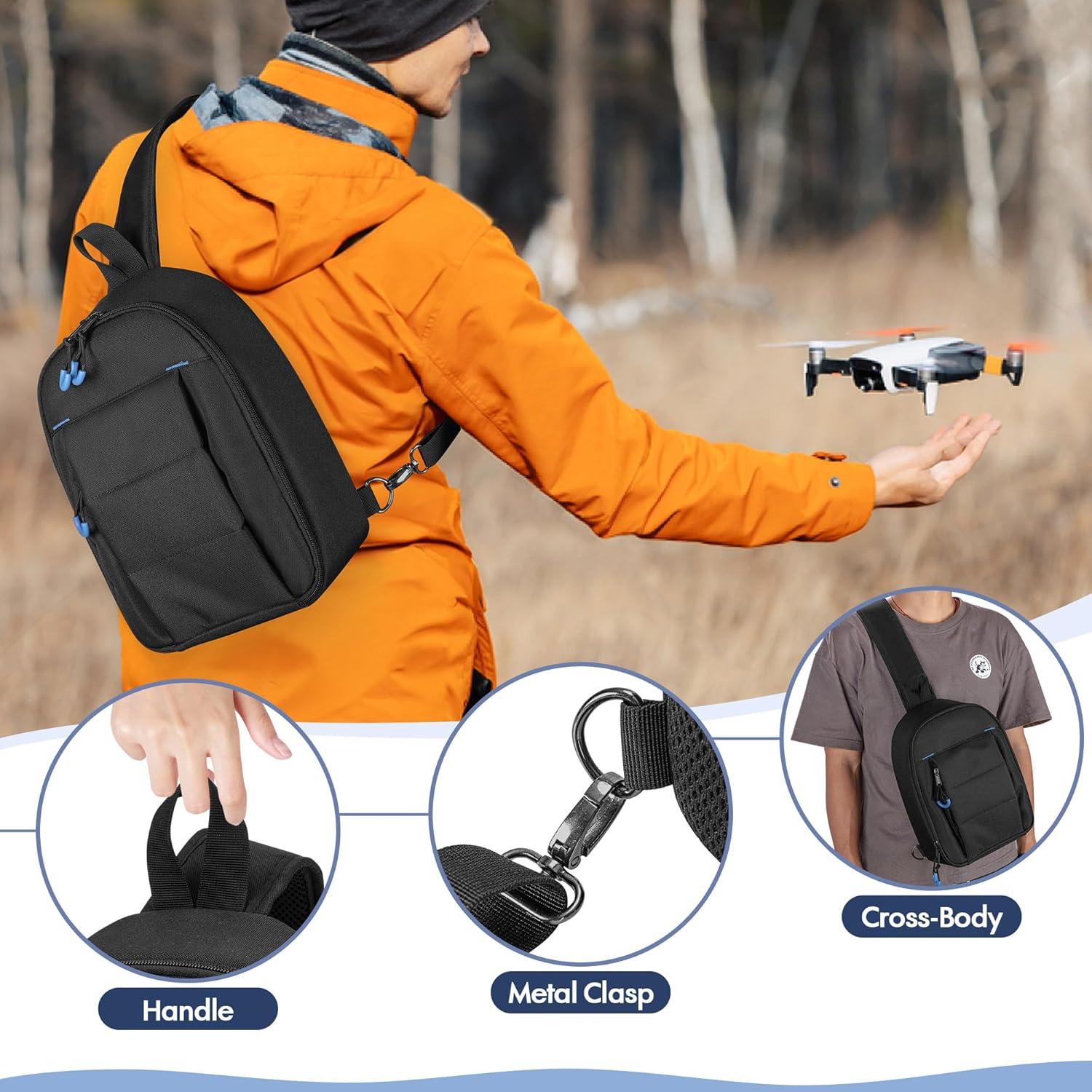 Funda de Transporte PGmoon para Dron DJI Mini 3/4 Pro - Organizador