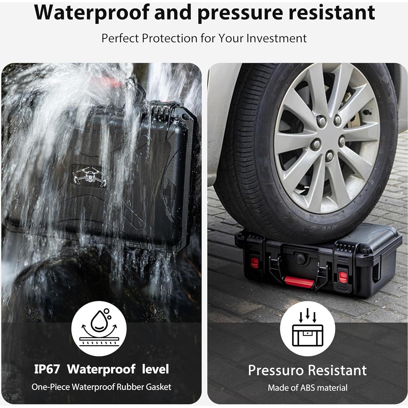 Estuche Duro Impermeable STARTRC para DJI Mini 4 Pro/3