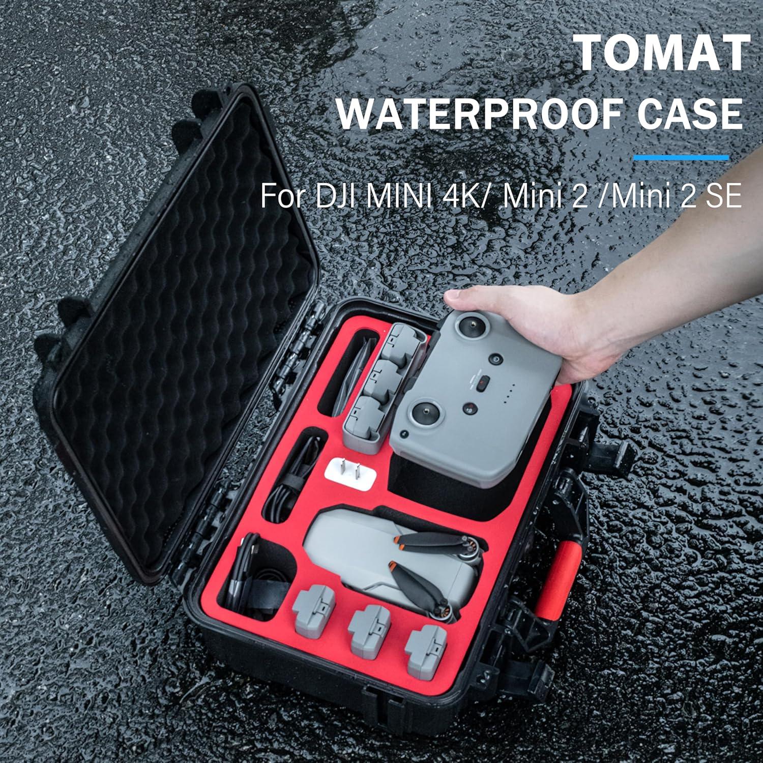 Funda Dura Impermeable Tomat para DJI Mini 2 / Mini 4K - Accesorios