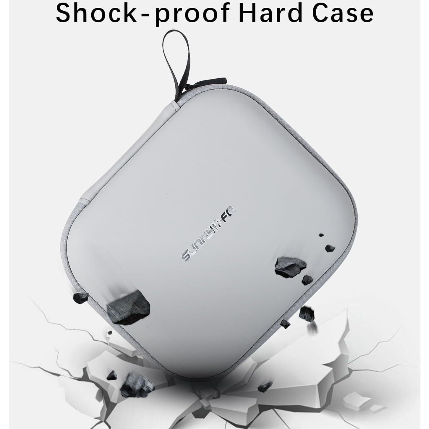 FPVtosky Carrying Case for DJI Neo - Portable Travel Storage Bag for Drone Accessories (Orange)